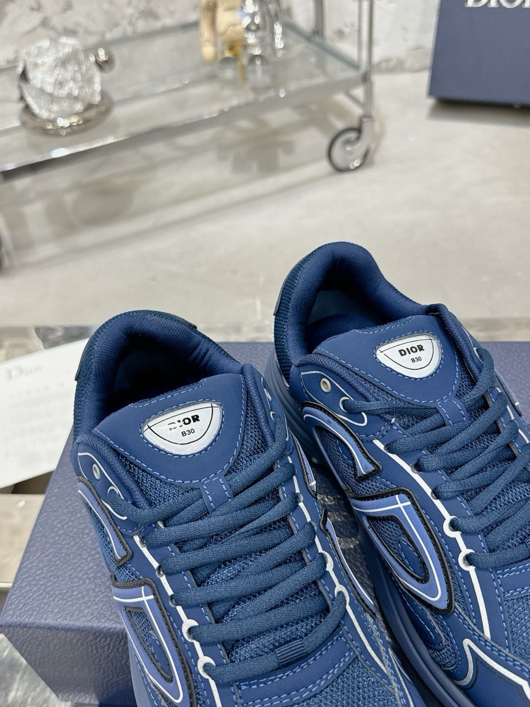SNEAKERS DIOR B30 BLEU