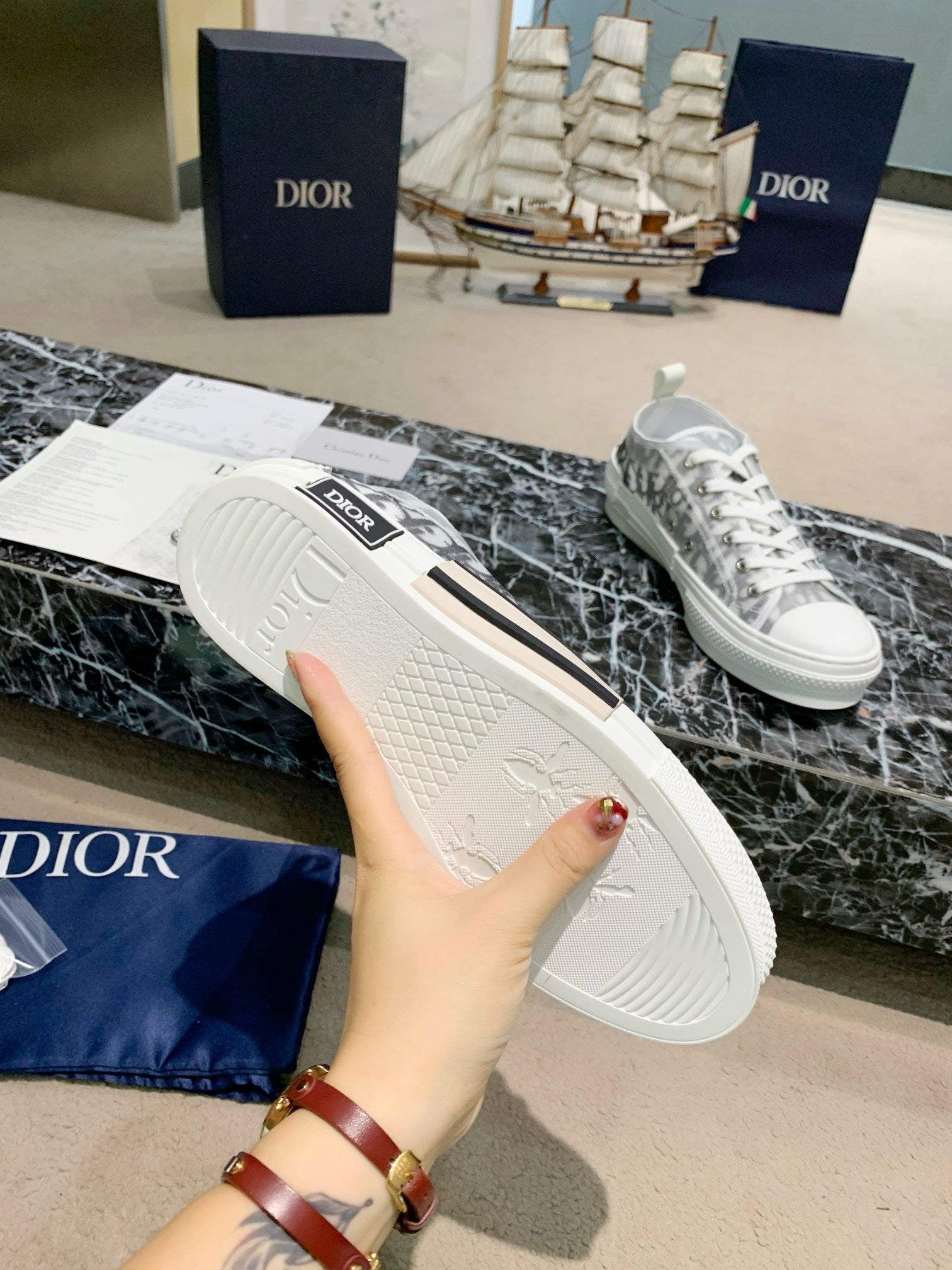 SNEAKERS DIOR B23 BASSES