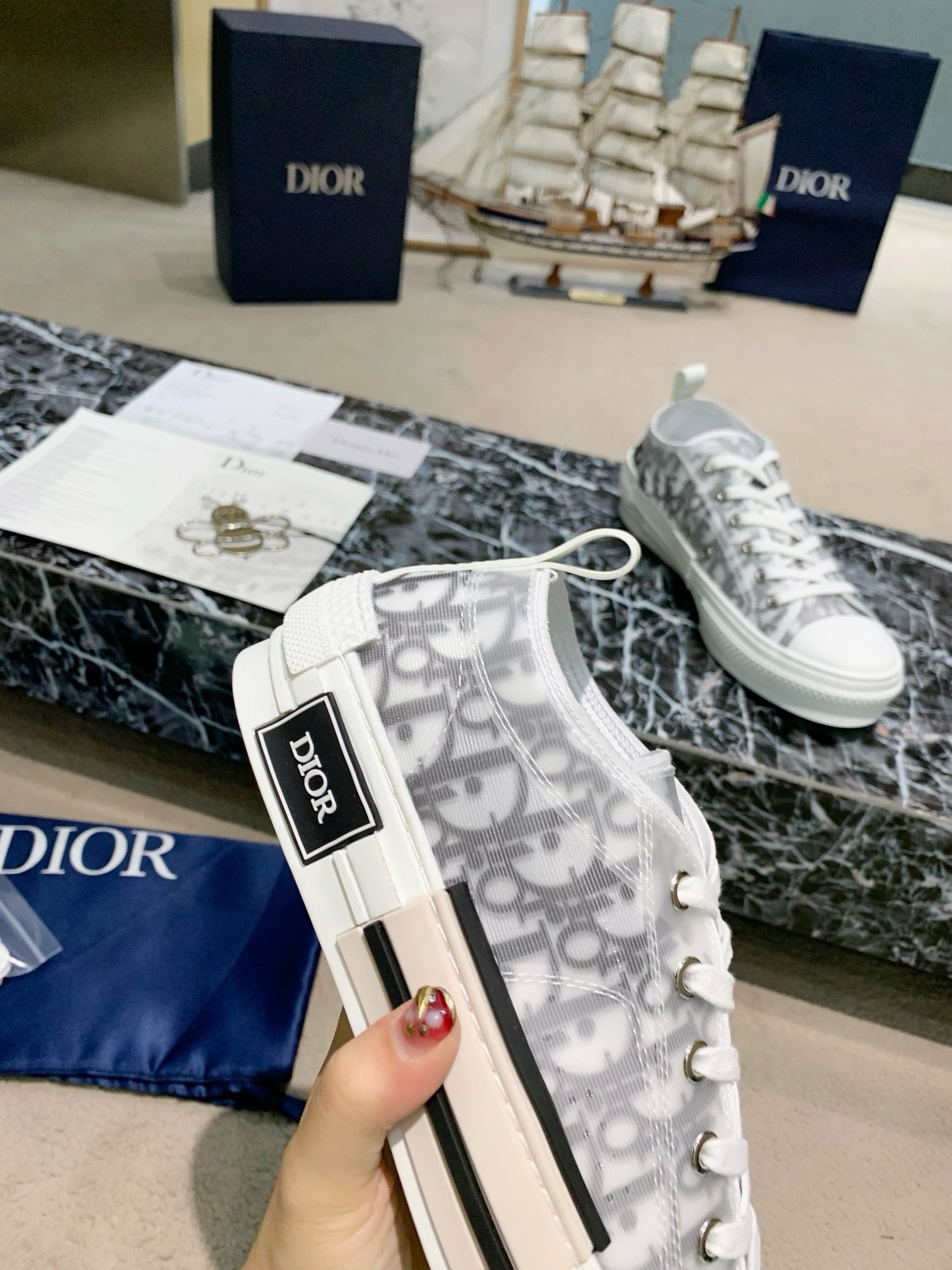 SNEAKERS DIOR B23 BASSES