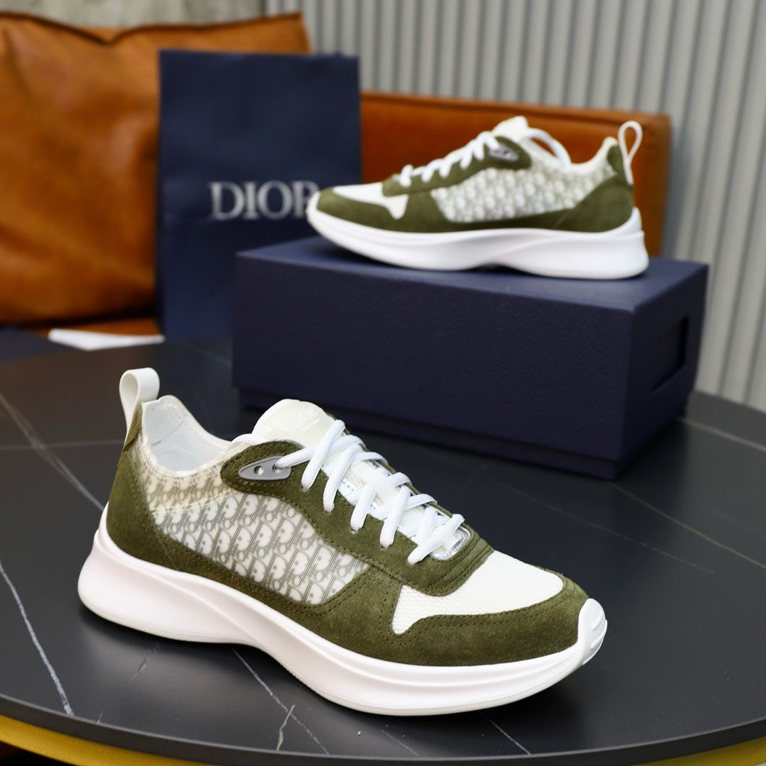 SNEAKERS DIOR B25 KAKI
