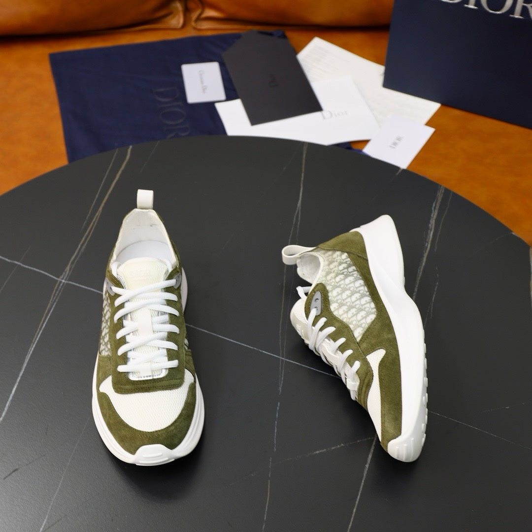 SNEAKERS DIOR B25 KAKI