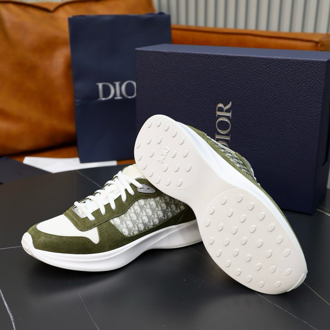 SNEAKERS DIOR B25 KAKI
