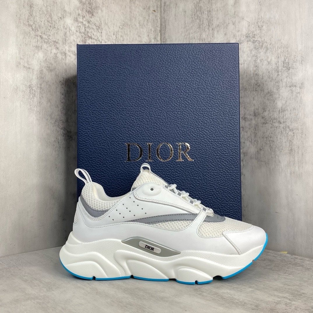 SNEAKERS DIOR B22 BLANC BLEU