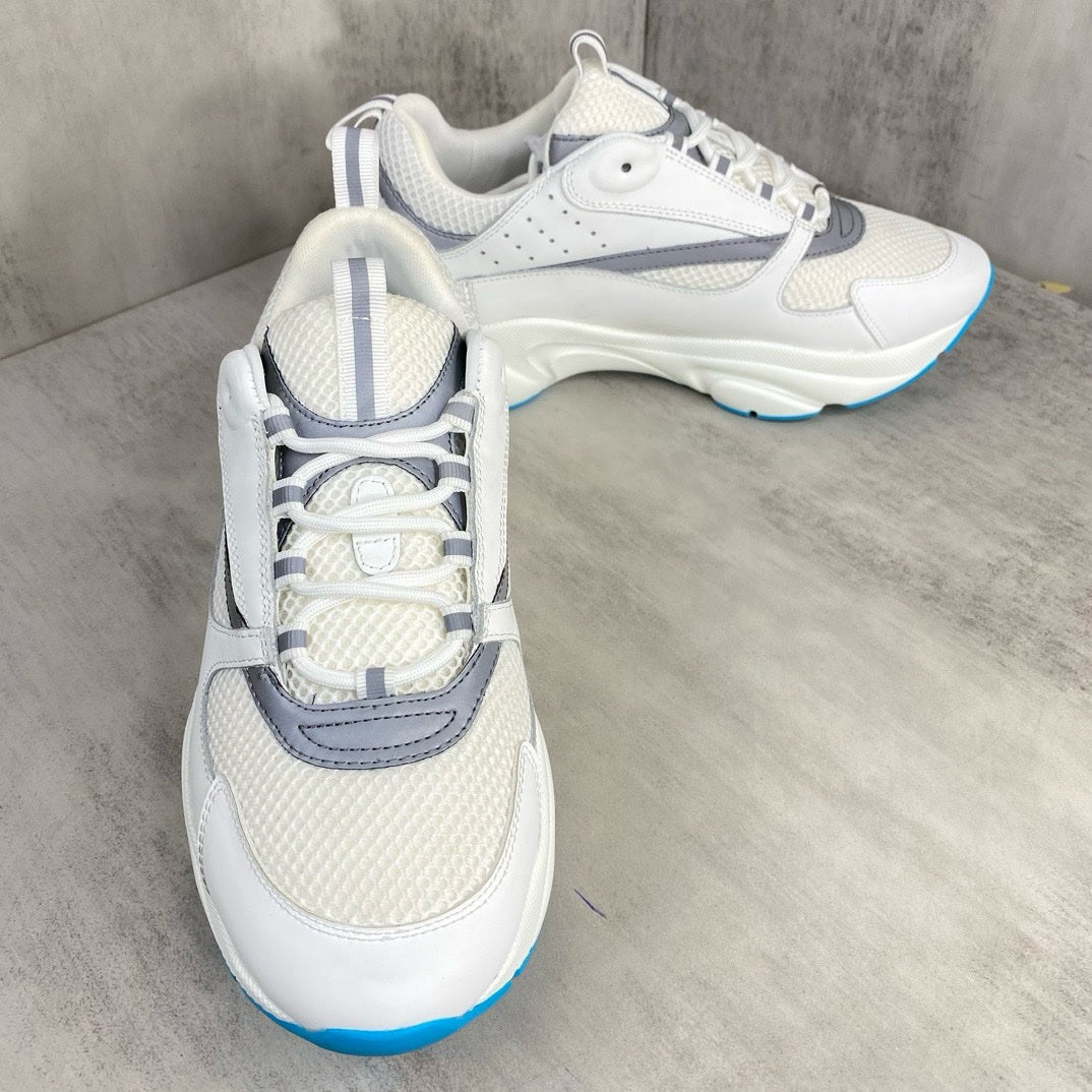 SNEAKERS DIOR B22 BLANC BLEU