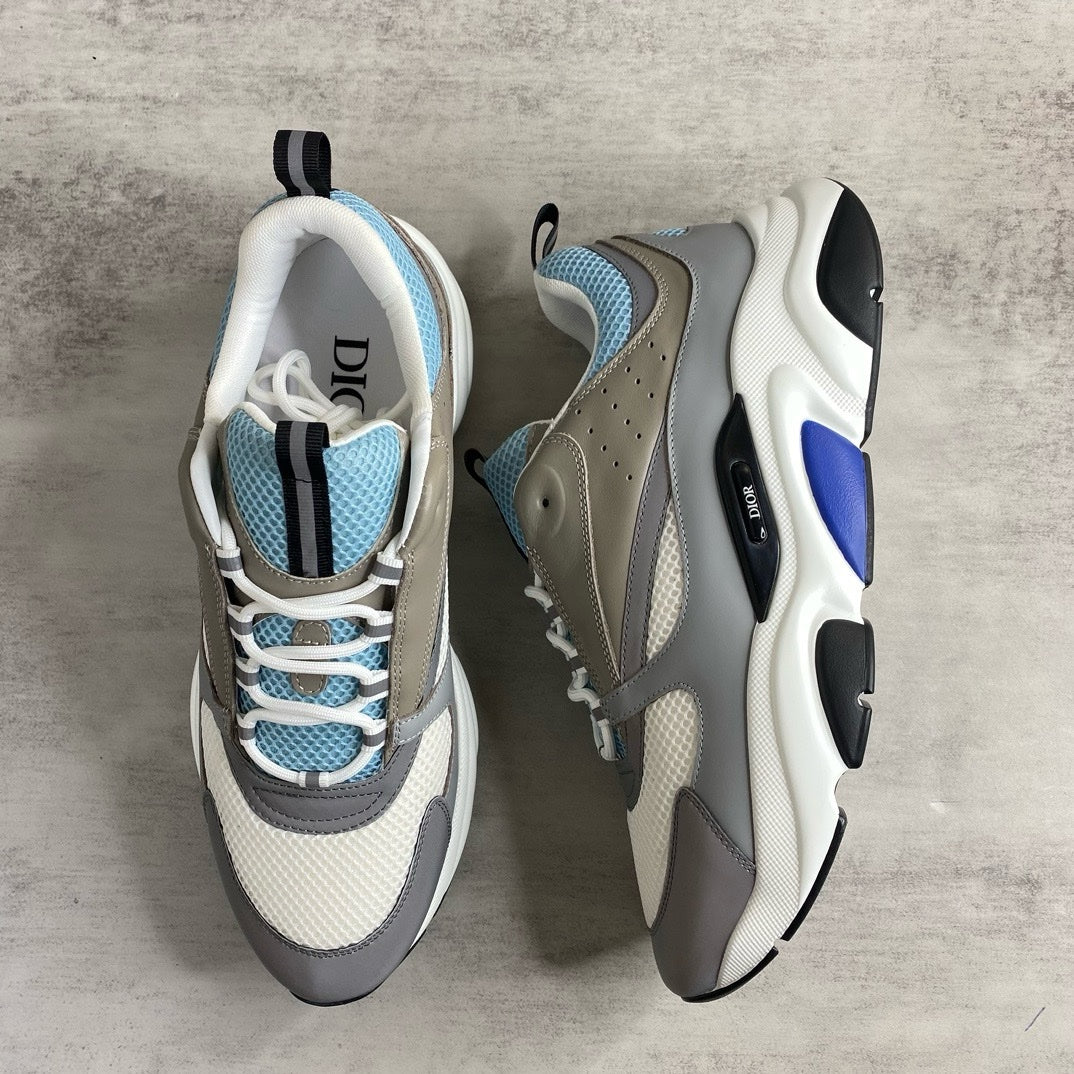 SNEAKERS DIOR B22 GRIS BLEU