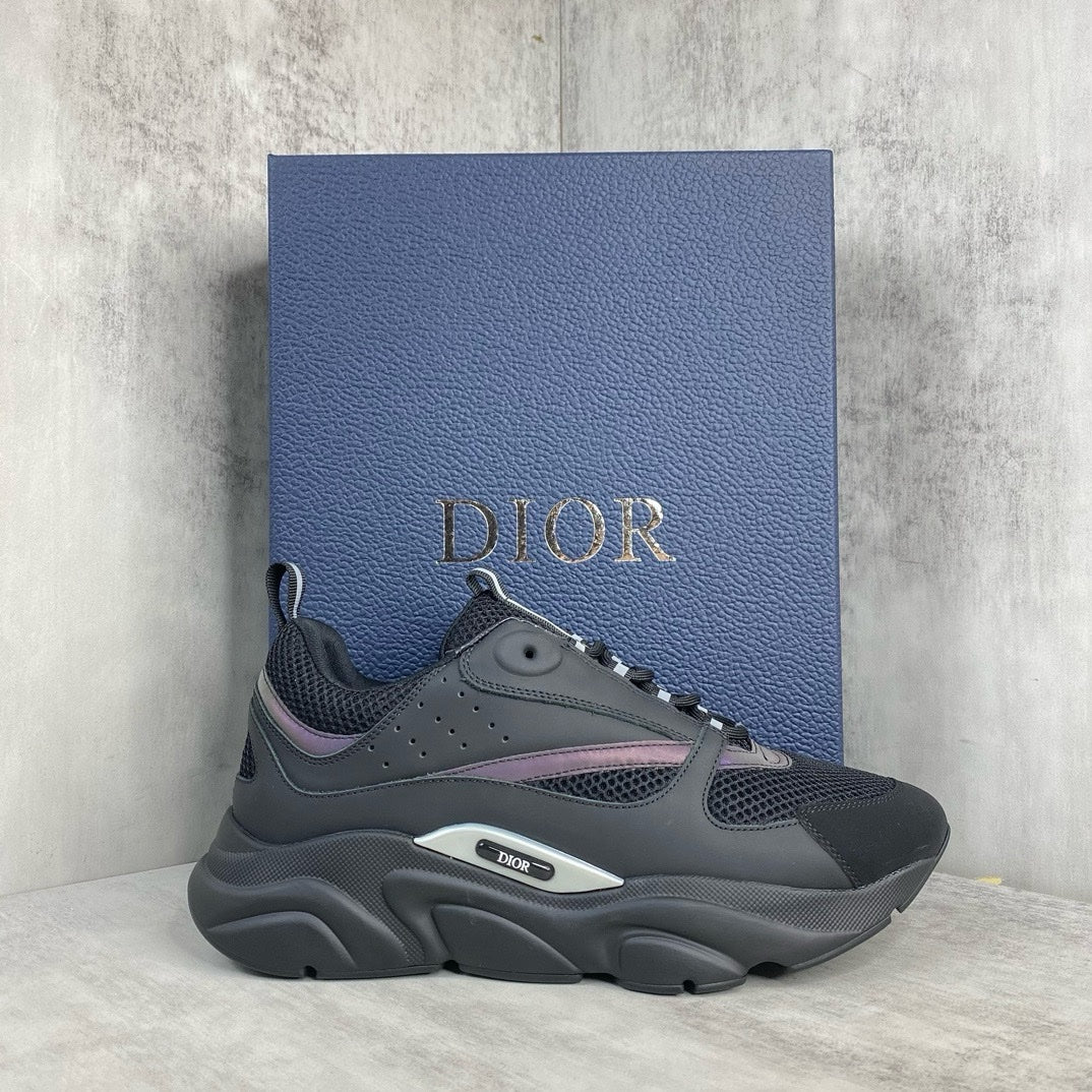 SNEAKERS DIOR B22 REFLECTIVE NOIR