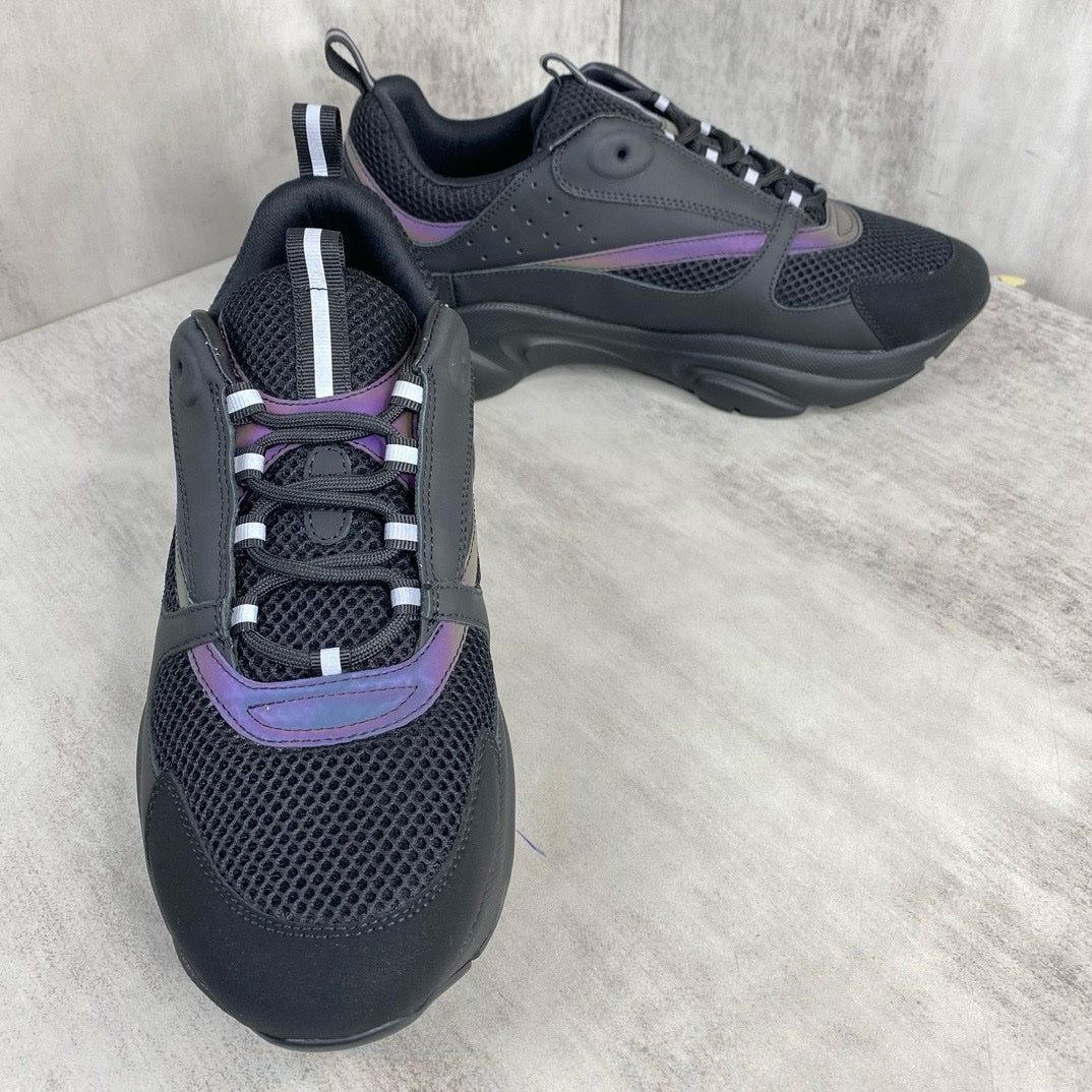 SNEAKERS DIOR B22 REFLECTIVE NOIR