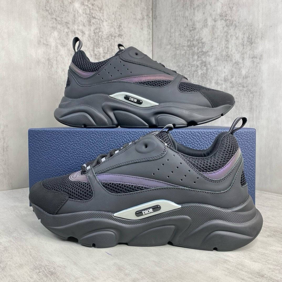 SNEAKERS DIOR B22 REFLECTIVE NOIR