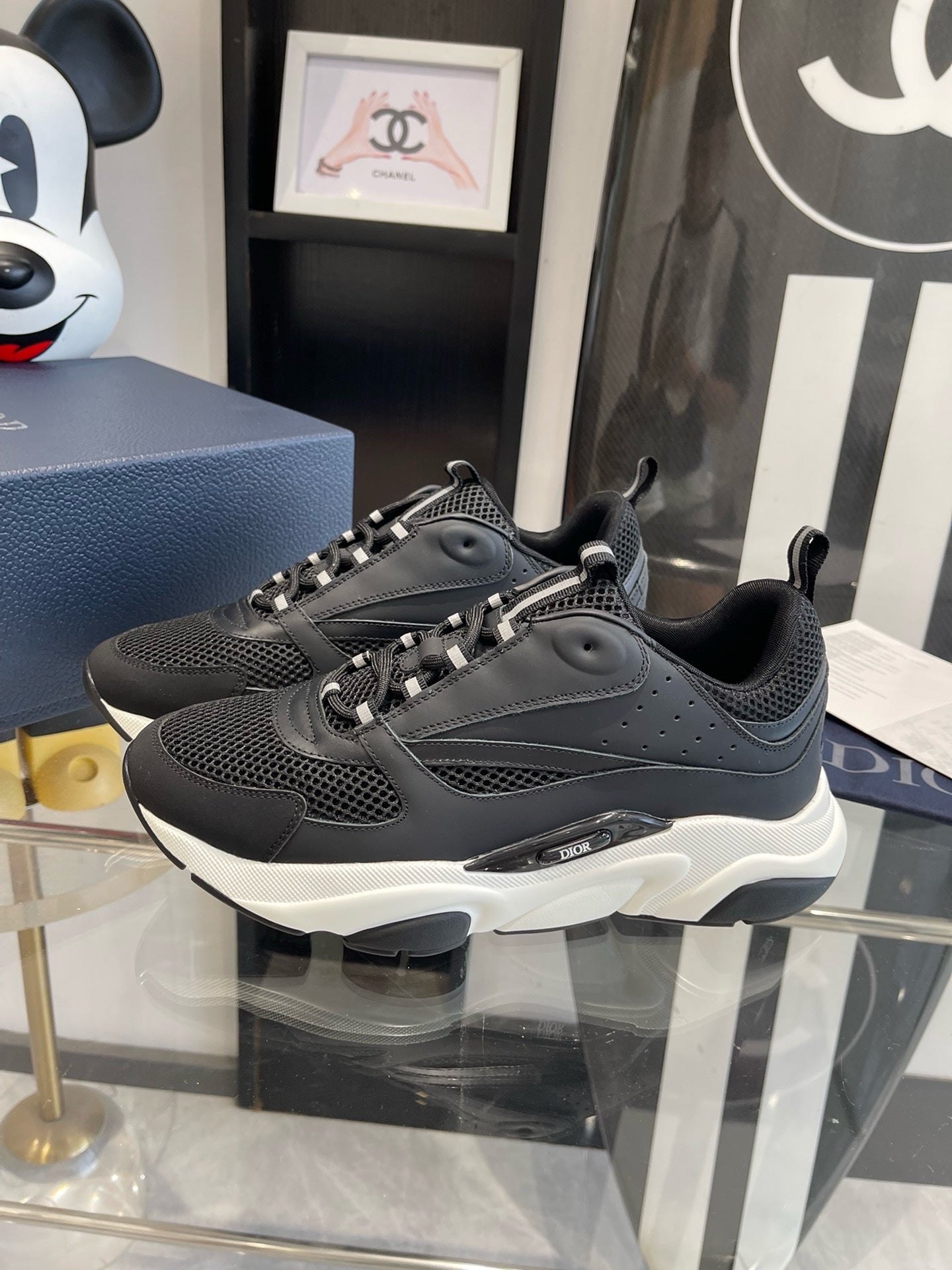 SNEAKERS DIOR B22 NOIR