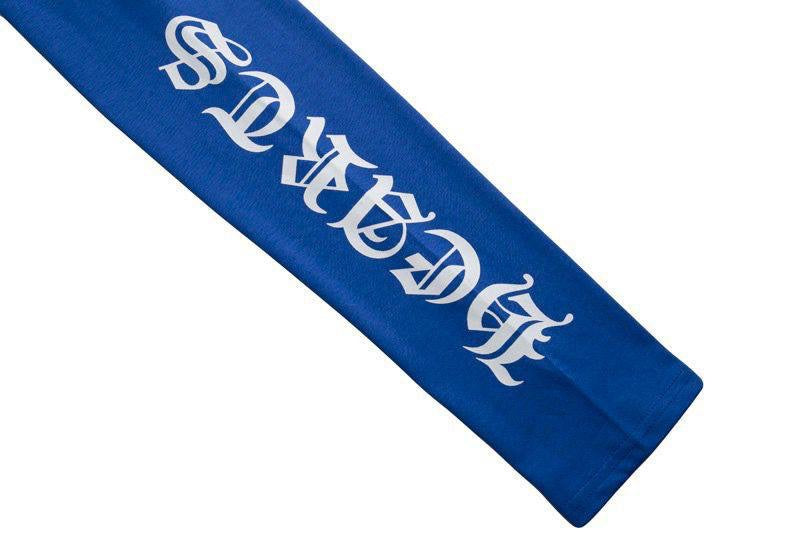 T-SHIRT MANCHES LONGUES CHROME HEARTS BLEU