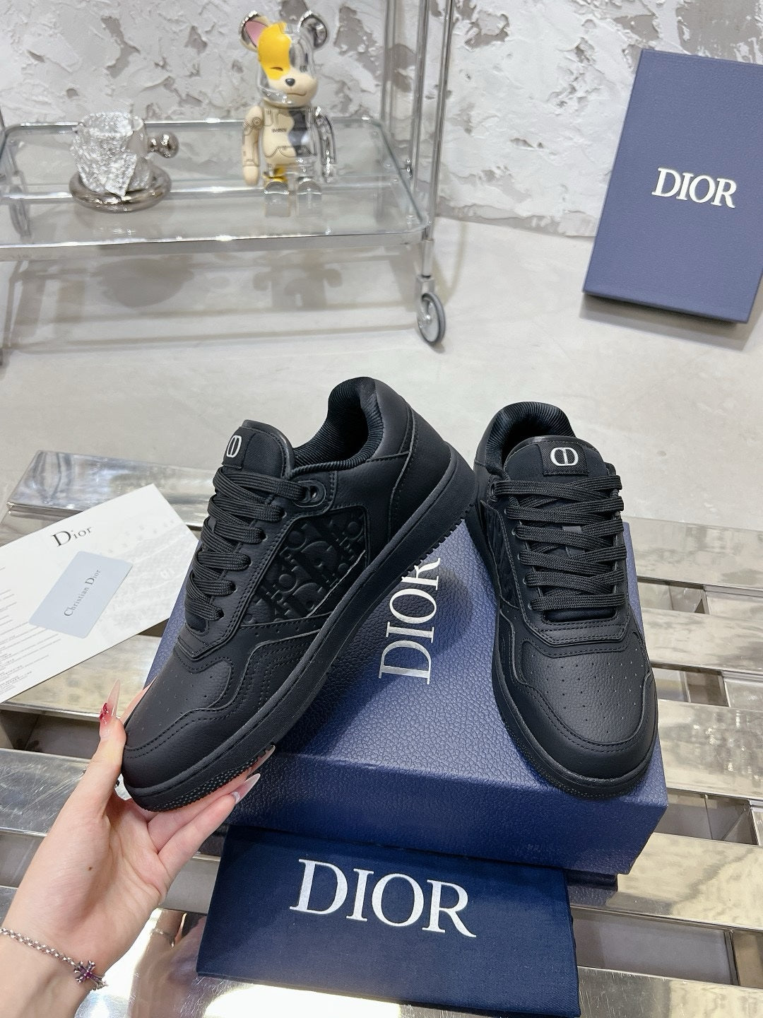 SNEAKERS DIOR B27 NOIR
