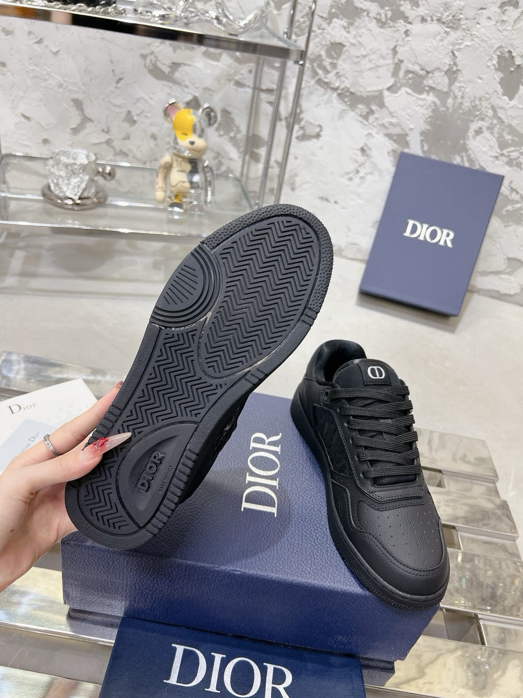SNEAKERS DIOR B27 NOIR