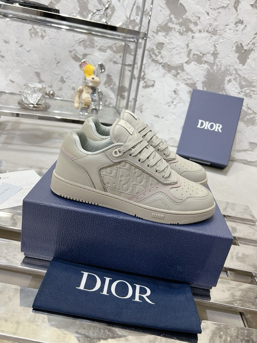 SNEAKERS DIOR B27 BEIGE