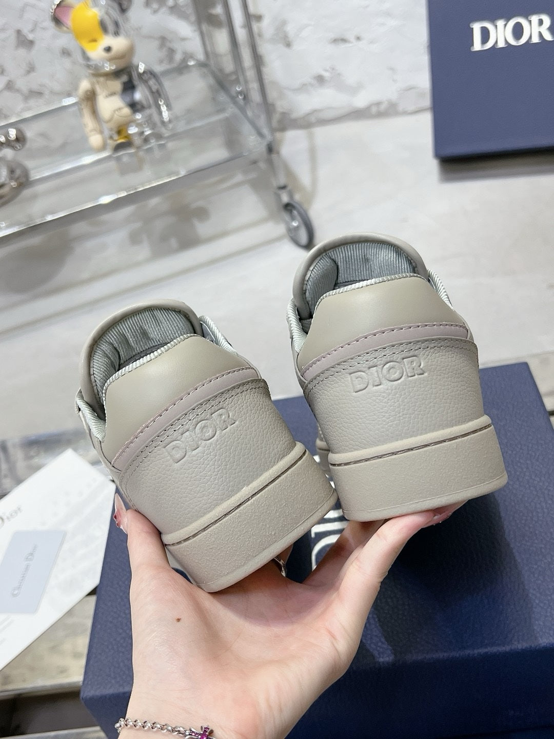 SNEAKERS DIOR B27 BEIGE