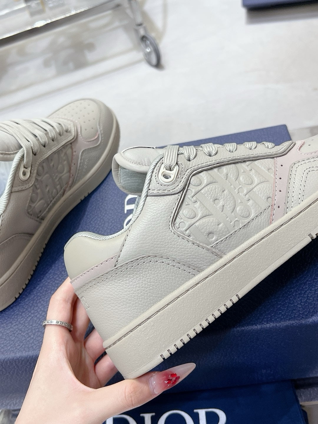 SNEAKERS DIOR B27 BEIGE