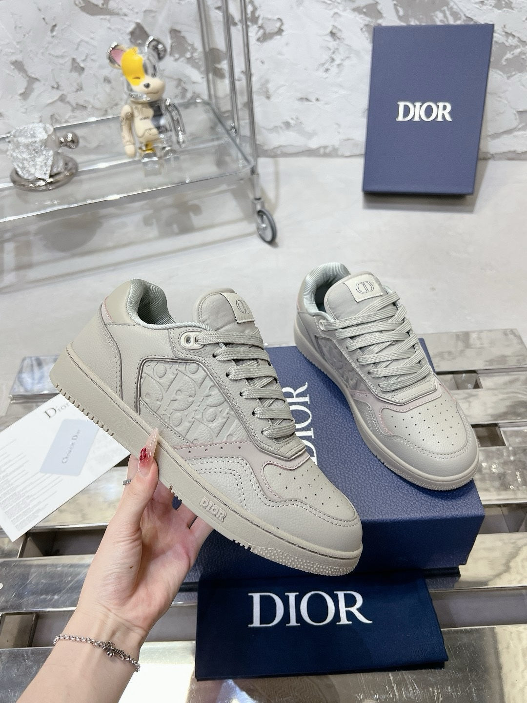 SNEAKERS DIOR B27 BEIGE