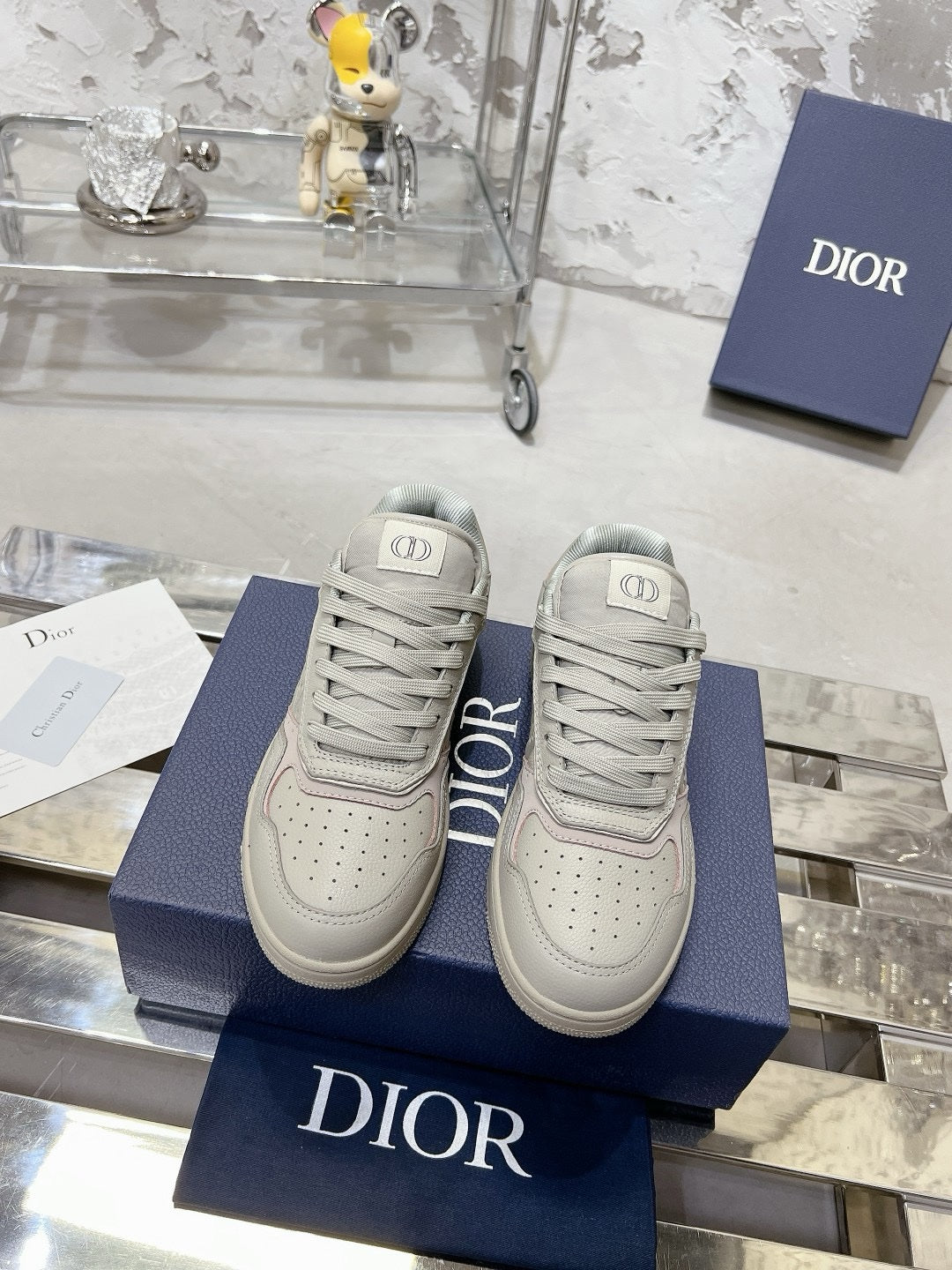 SNEAKERS DIOR B27 BEIGE