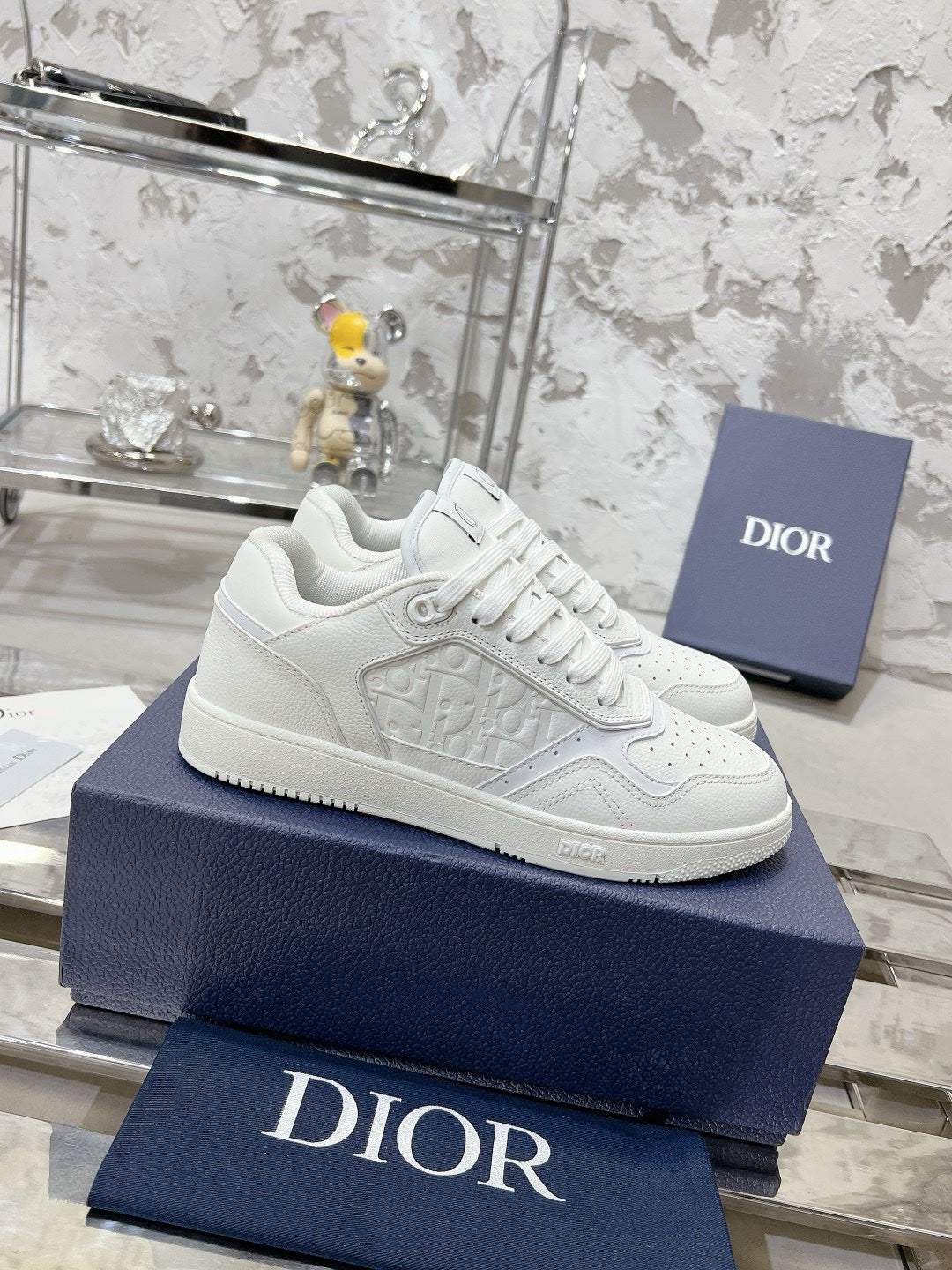 SNEAKERS DIOR B27 BLANC