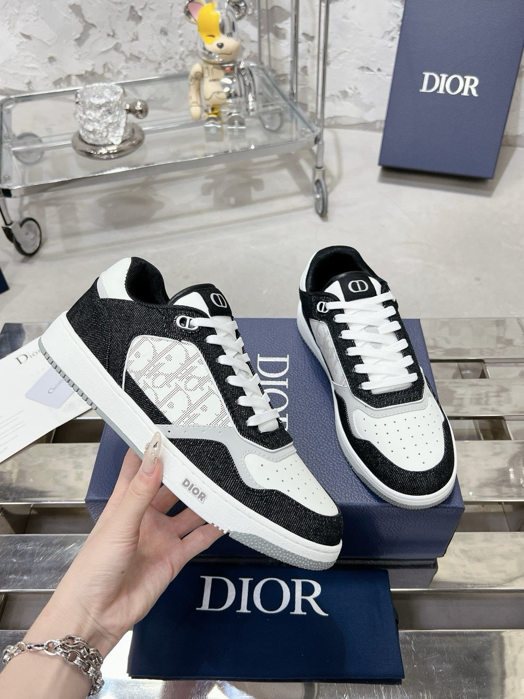 SNEAKERS DIOR B27 NOIR