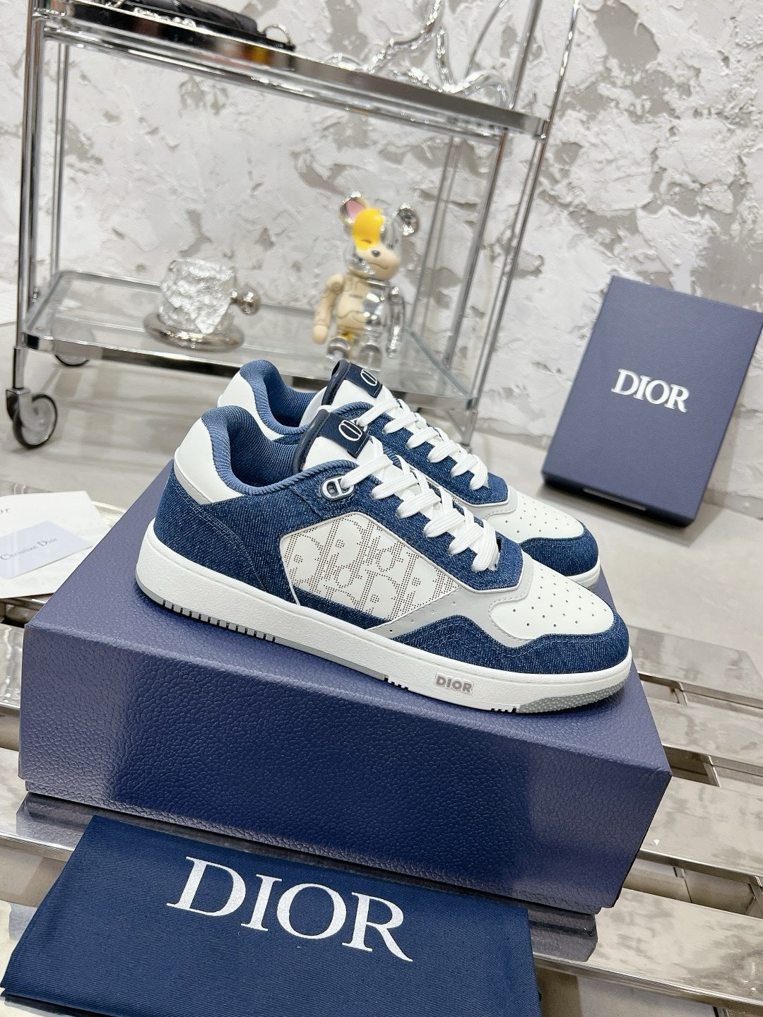 SNEAKERS DIOR B27 DENIM