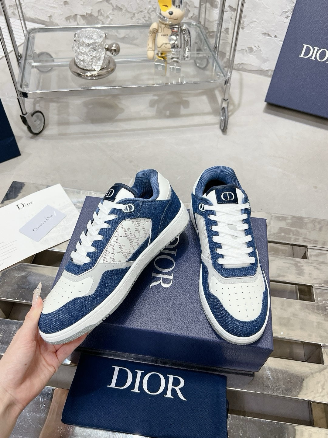 SNEAKERS DIOR B27 DENIM