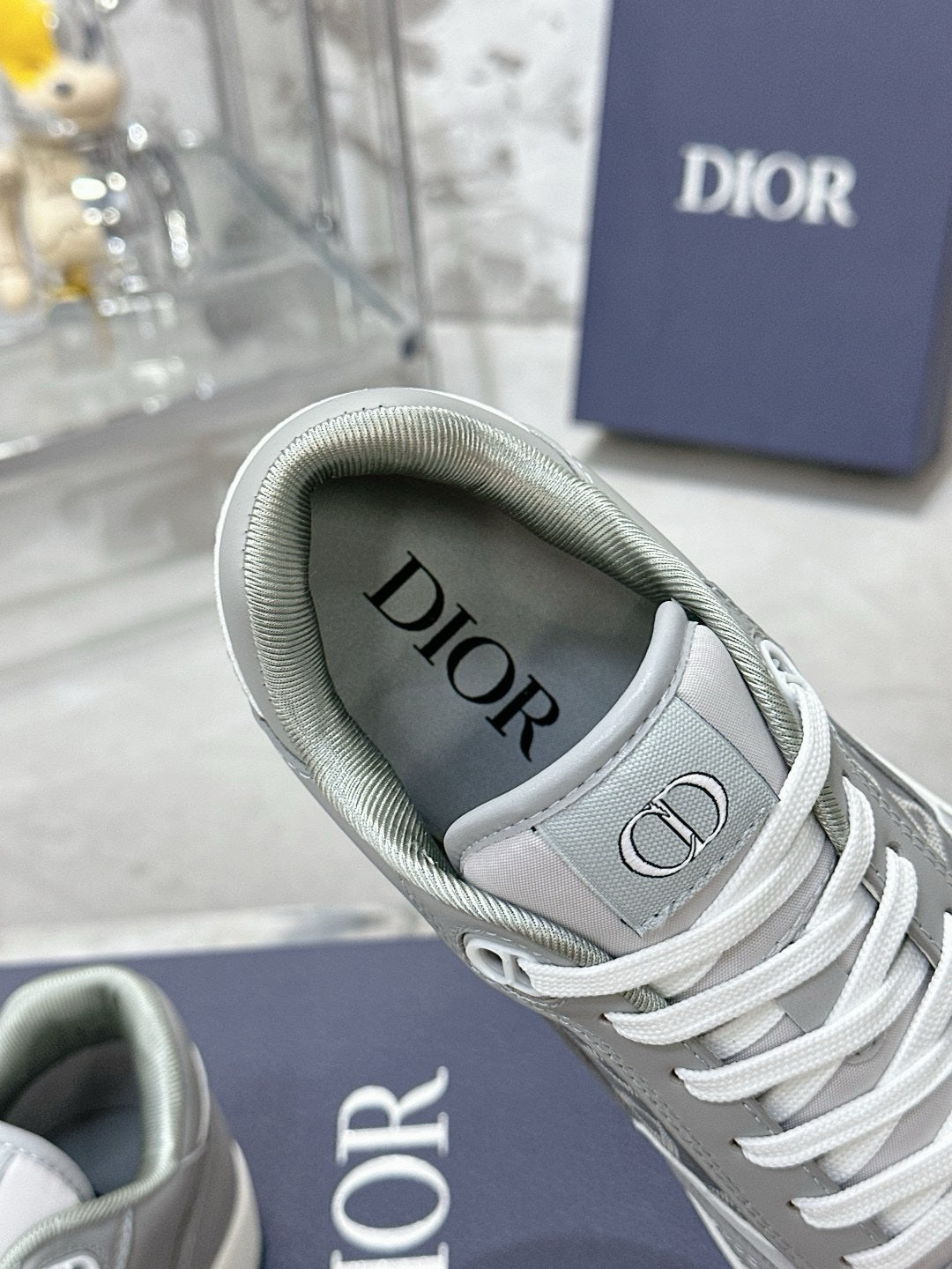 SNEAKERS DIOR B27 GRIS DIAMOND