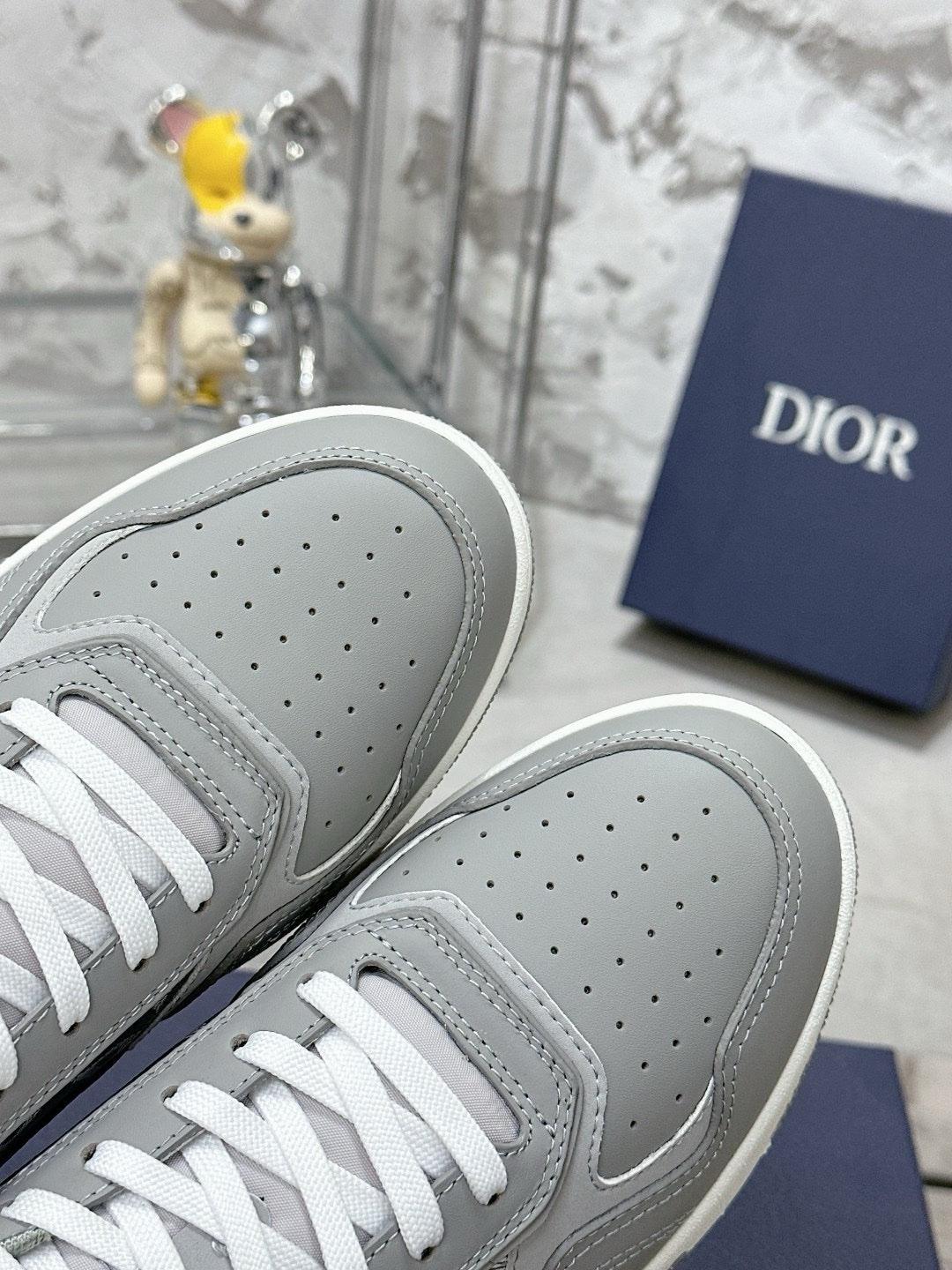 SNEAKERS DIOR B27 GRIS DIAMOND