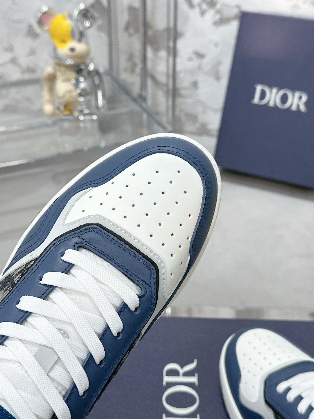 SNEAKERS DIOR B27 BLEU