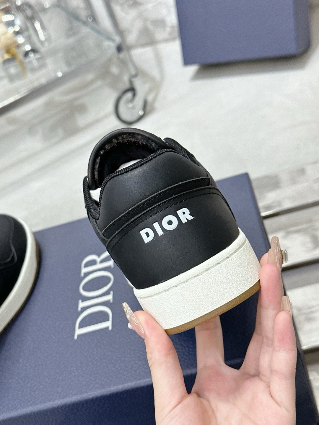SNEAKERS DIOR B27 NOIR
