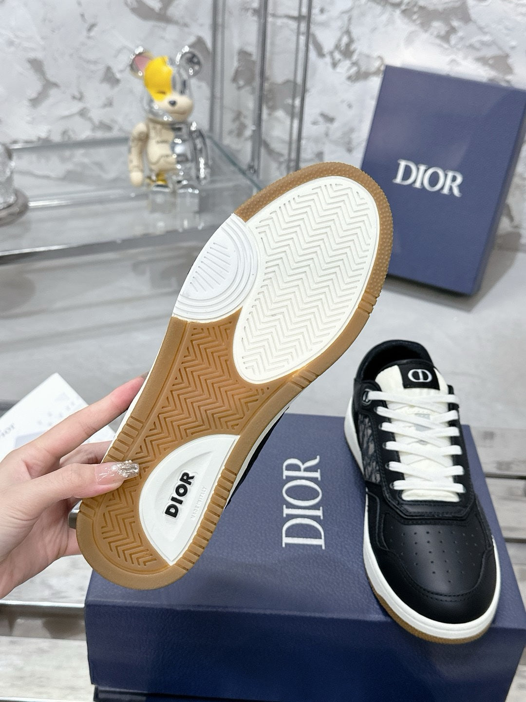 SNEAKERS DIOR B27 NOIR