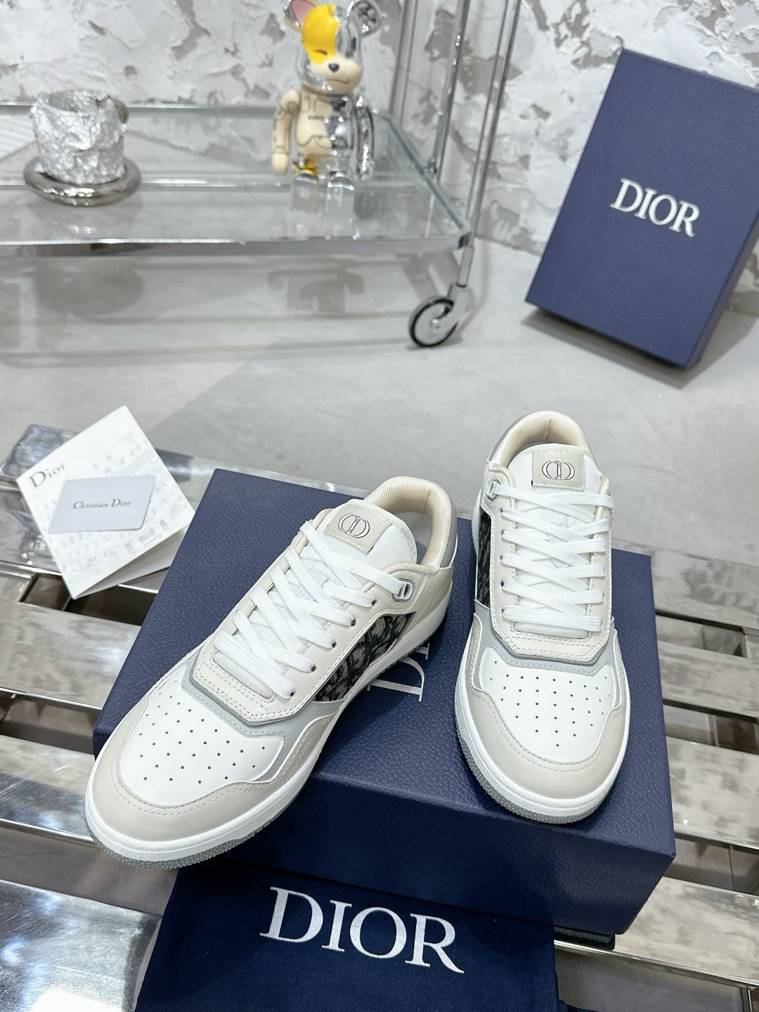 SNEAKERS DIOR B27 BEIGE