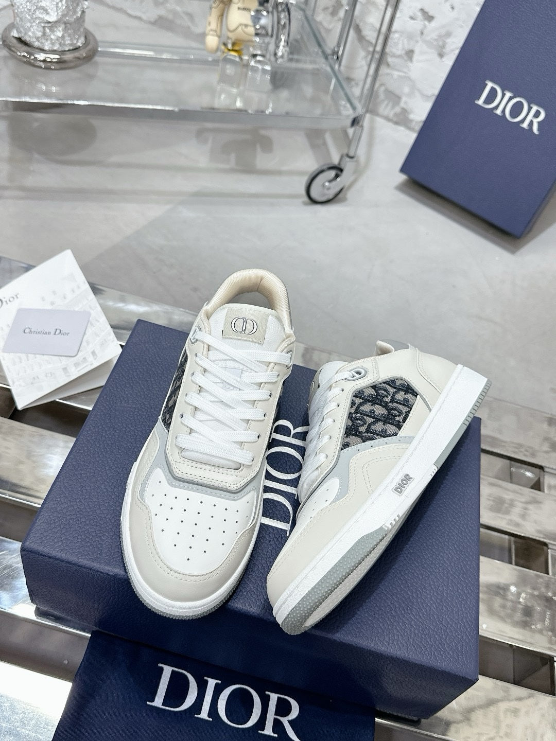 SNEAKERS DIOR B27 BEIGE