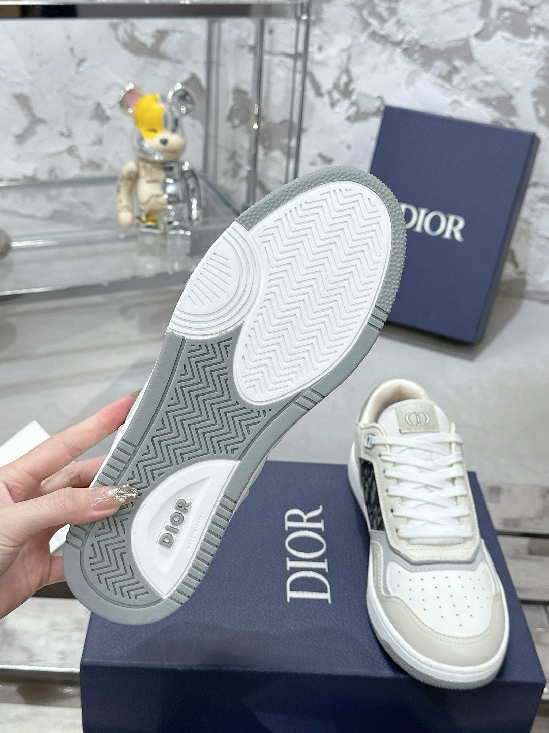 SNEAKERS DIOR B27 BEIGE