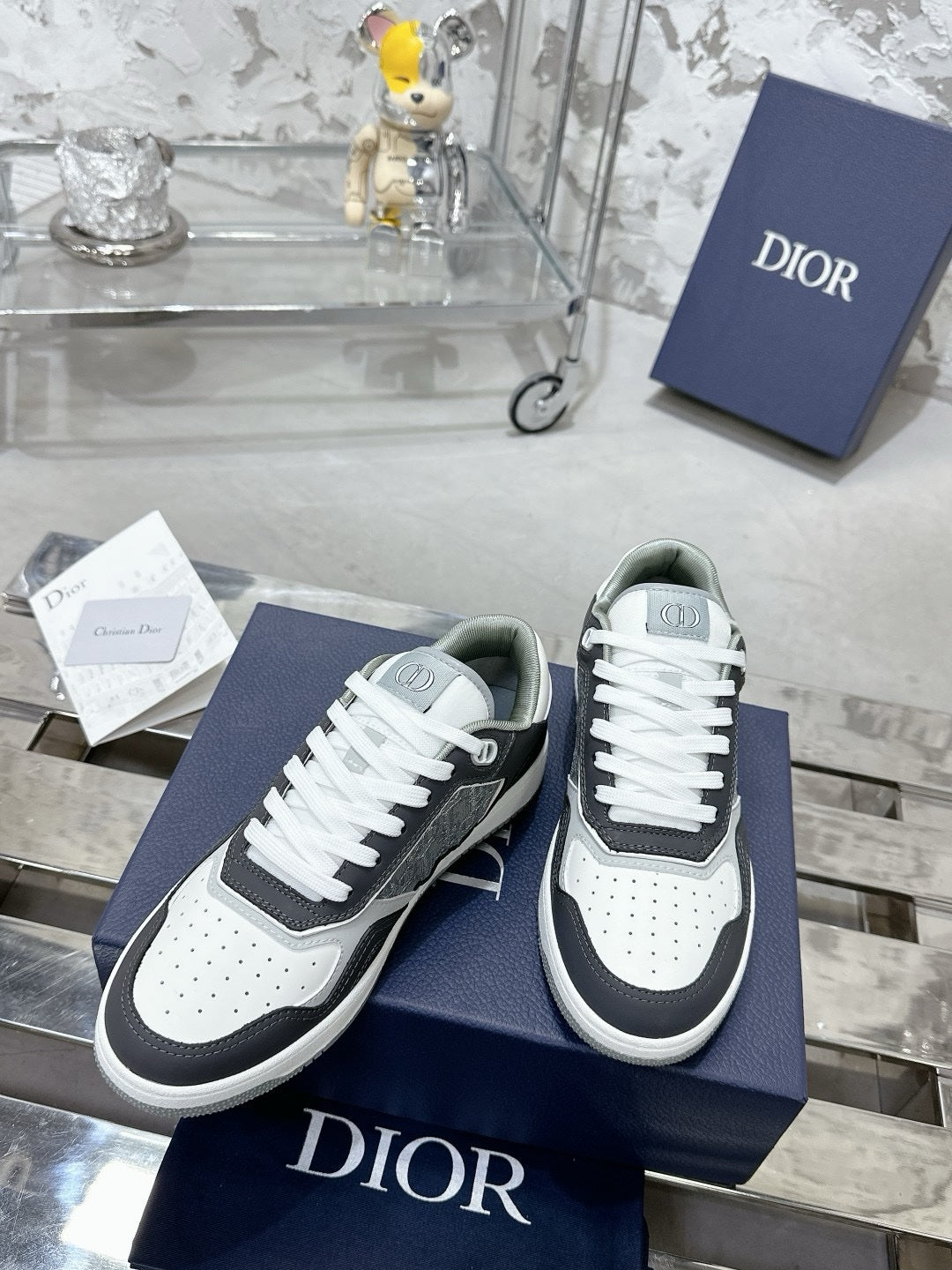 SNEAKERS DIOR B27 GRIS