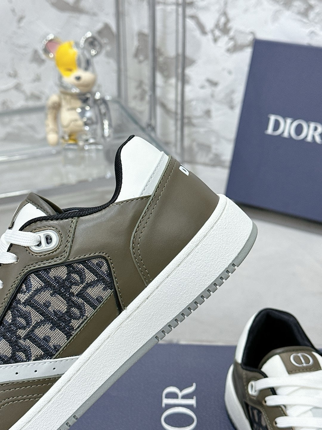SNEAKERS DIOR B27 KAKI