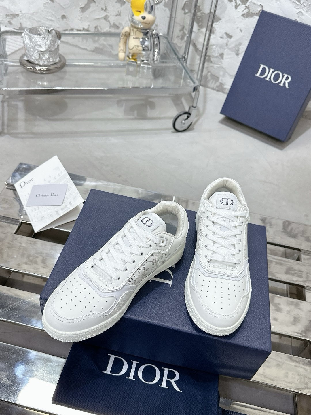SNEAKERS DIOR B27 BLANC