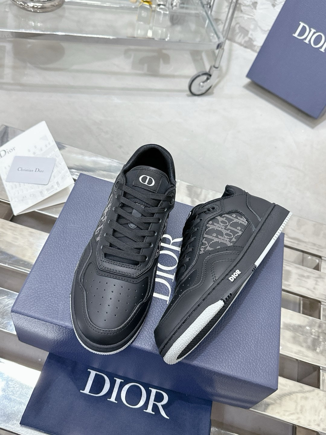 SNEAKERS DIOR B27 NOIR