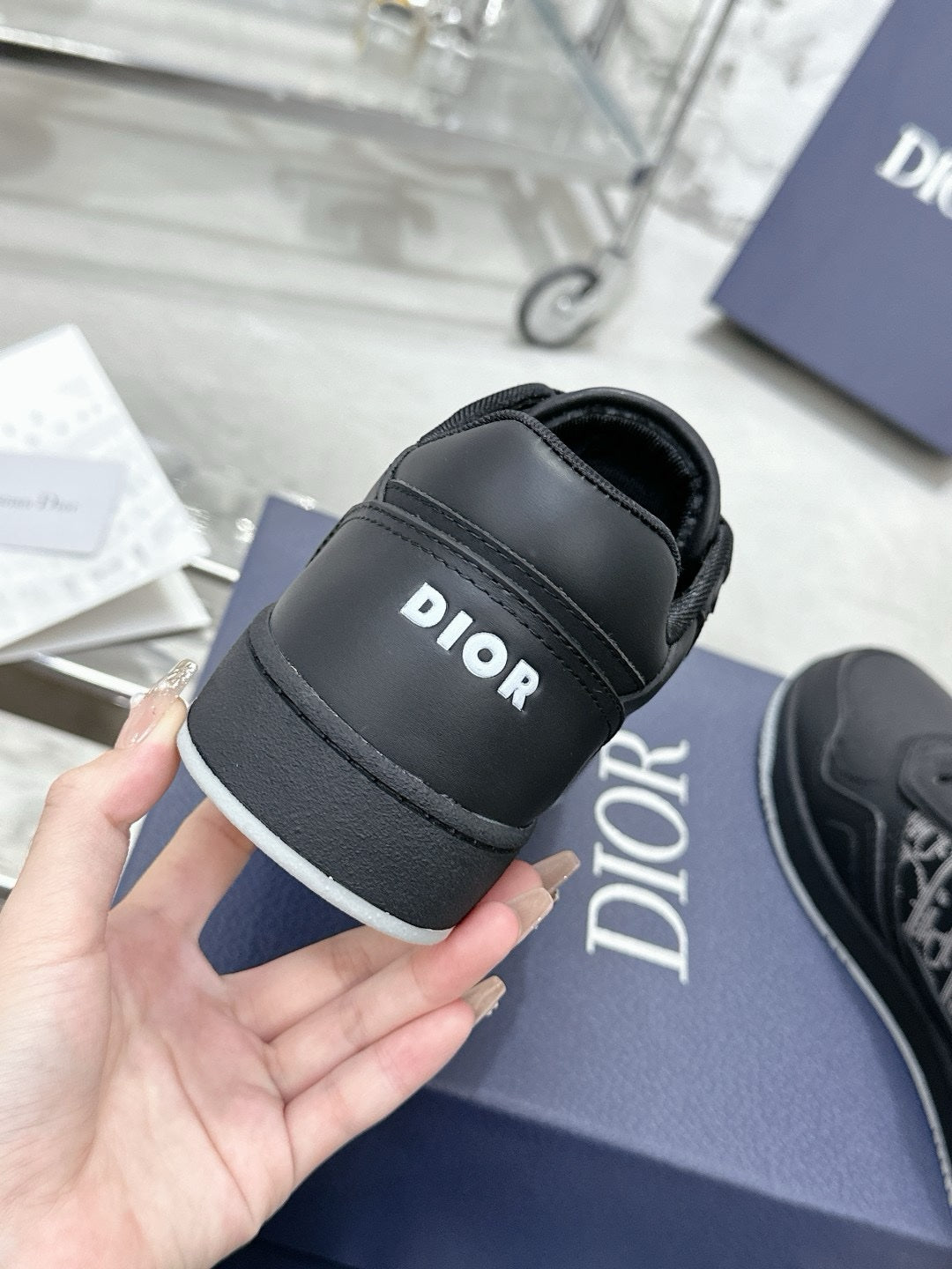 SNEAKERS DIOR B27 NOIR