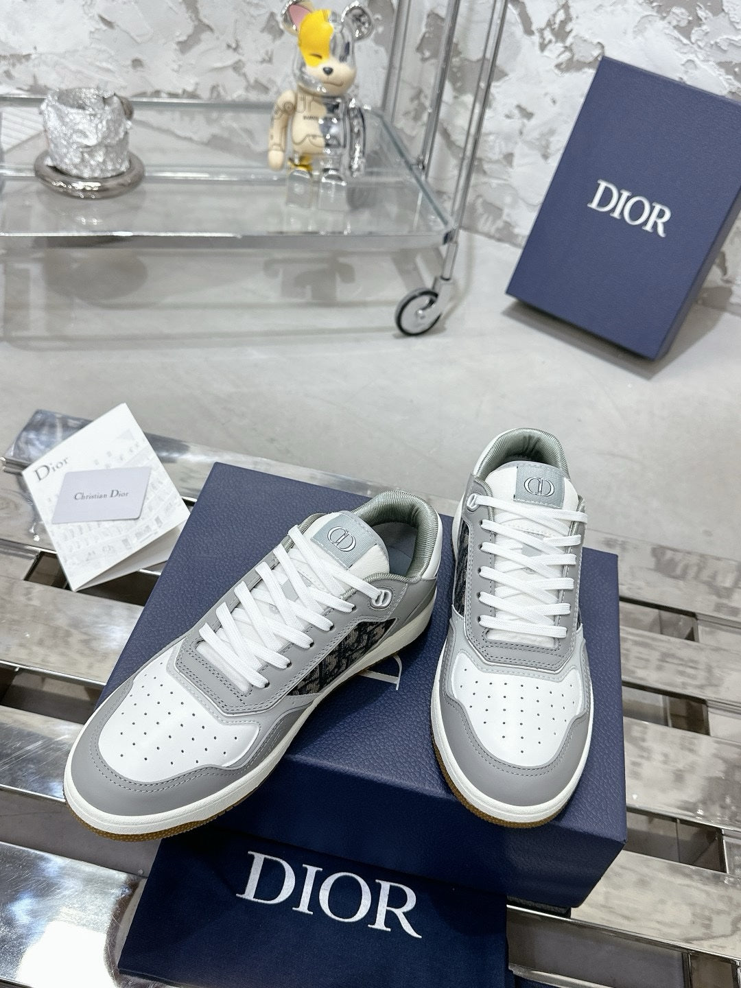 SNEAKERS DIOR B27 GRIS