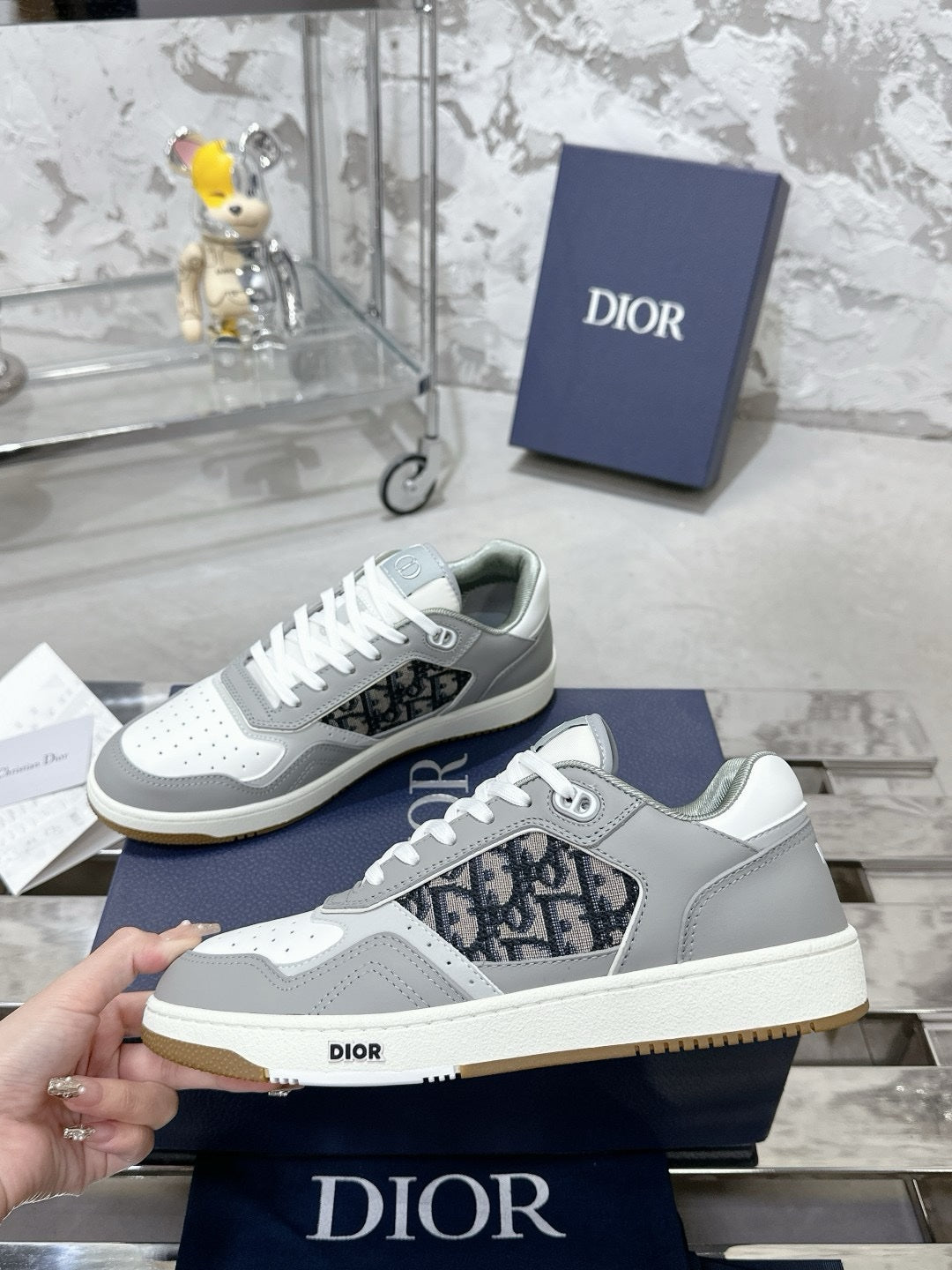 SNEAKERS DIOR B27 GRIS