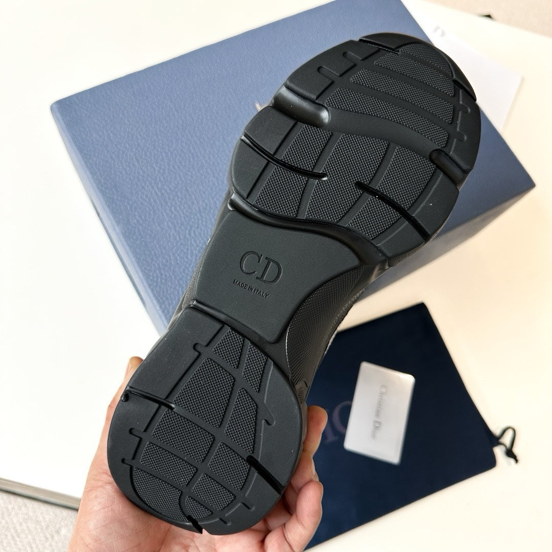 SNEAKERS DIOR B22 CUIR NOIR