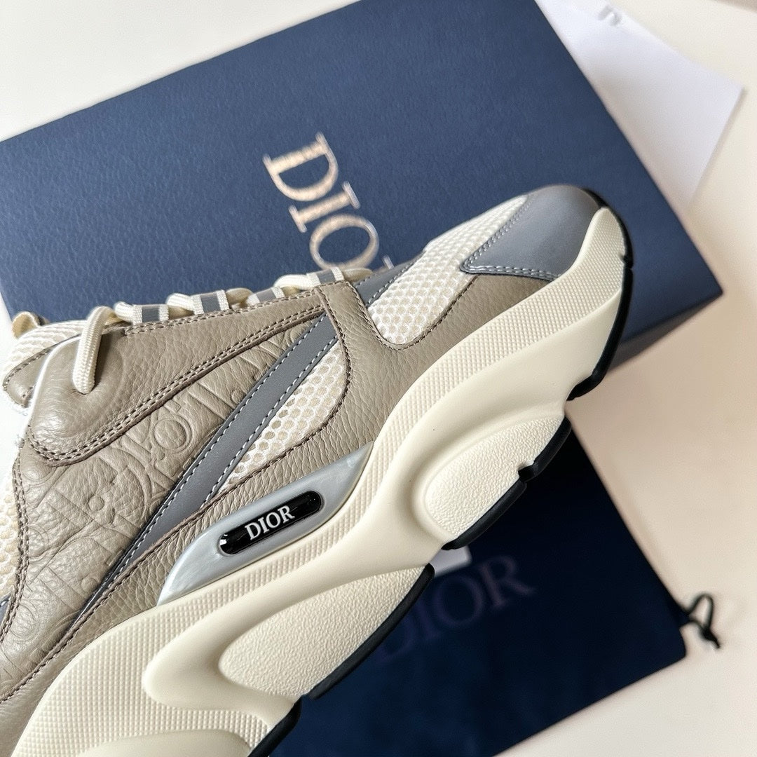 SNEAKERS DIOR B22 CUIR BEIGE