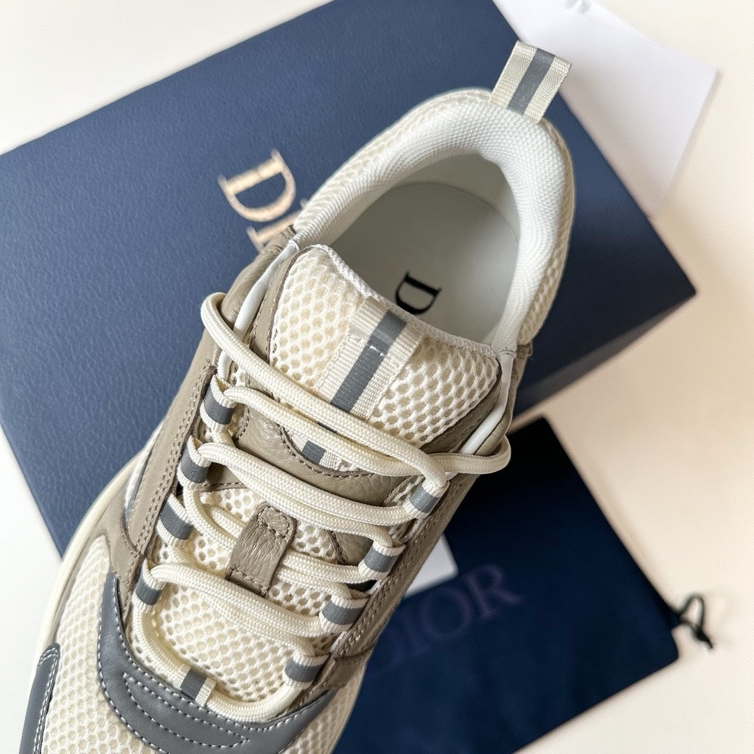 SNEAKERS DIOR B22 CUIR BEIGE
