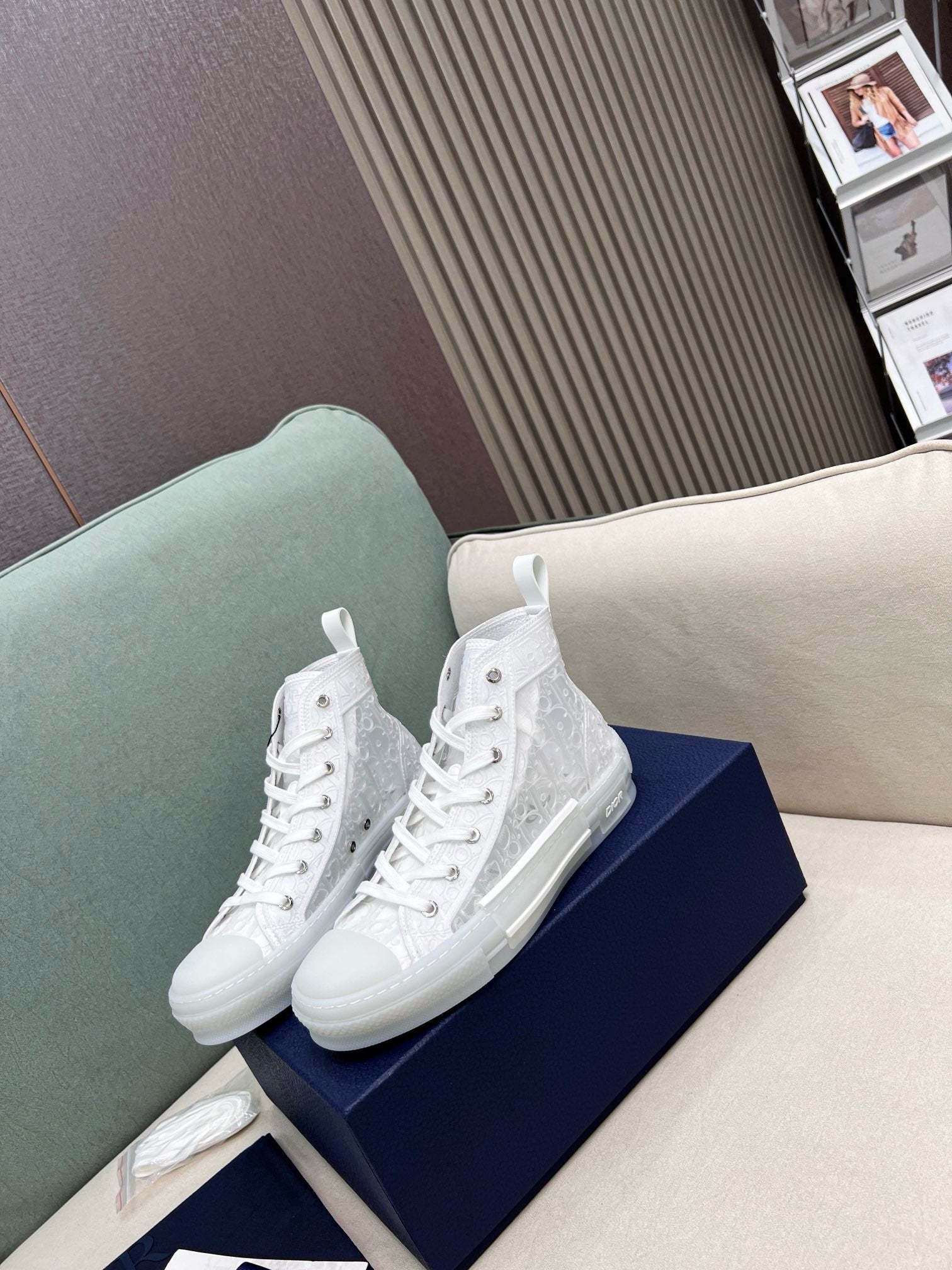 SNEAKERS DIOR B23 BLANC
