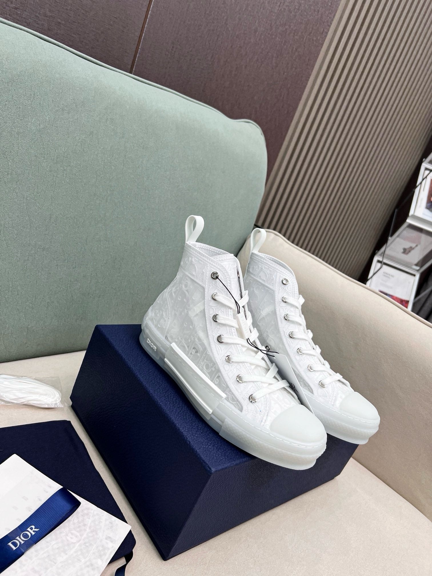 SNEAKERS DIOR B23 BLANC