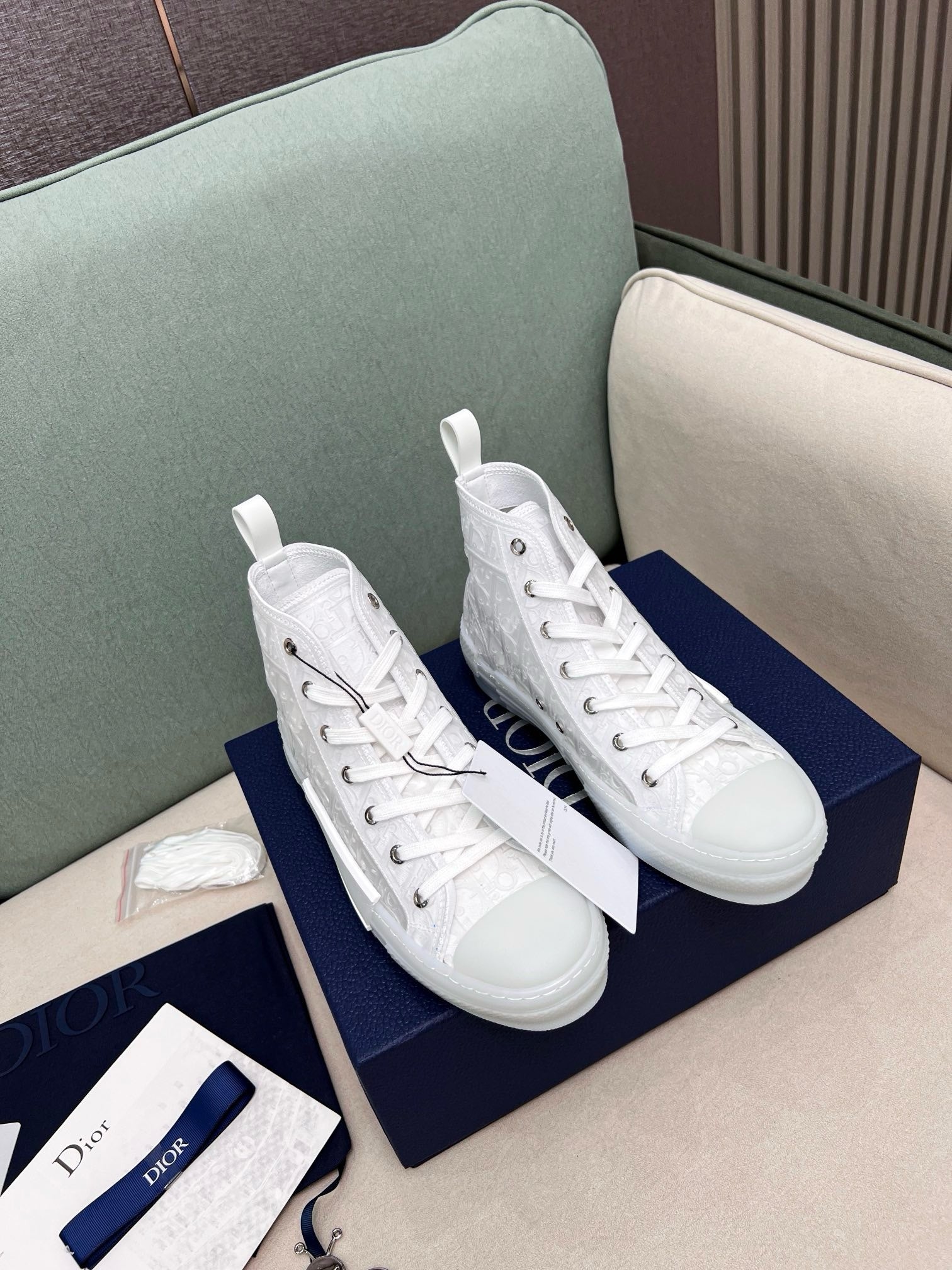 SNEAKERS DIOR B23 BLANC
