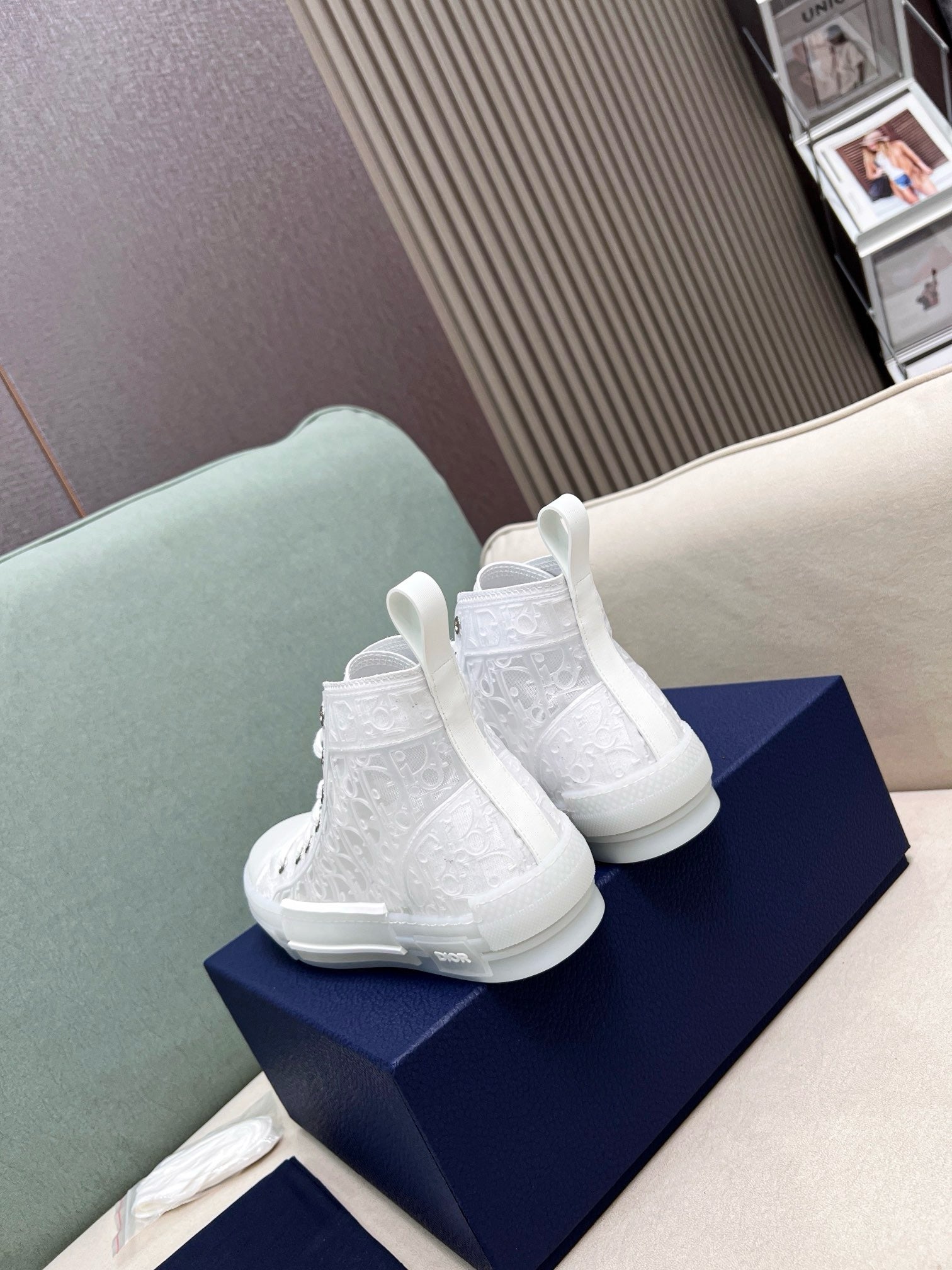 SNEAKERS DIOR B23 BLANC