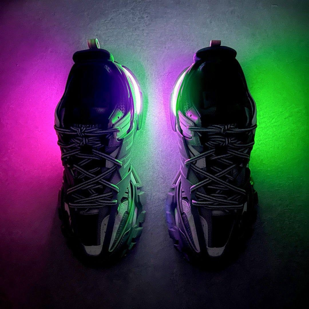 SNEAKERS BALENCIAGA TRACK GRIS LED