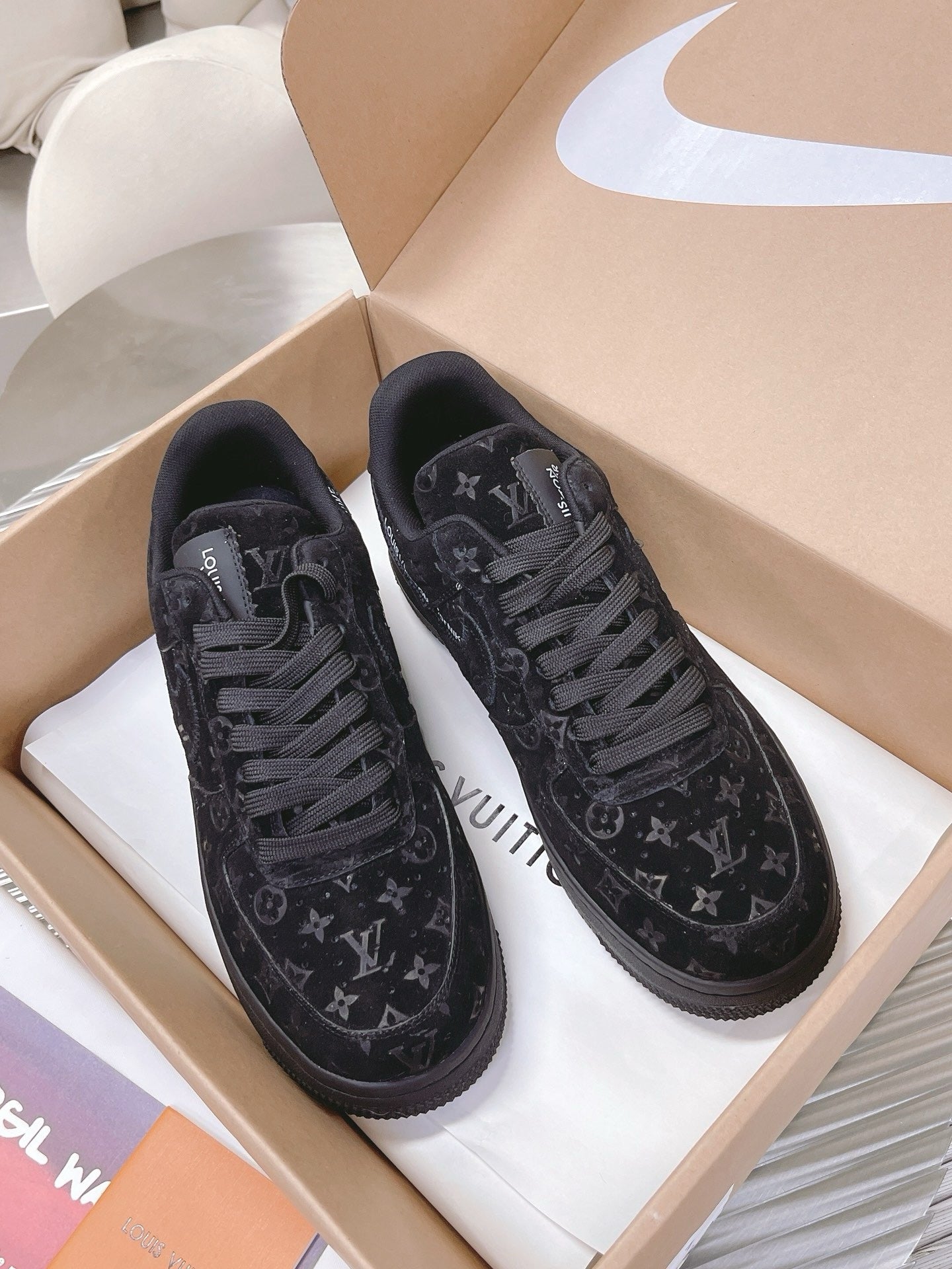 SNEAKERS AIR FORCE 1 X LOUIS VUITTON NOIR