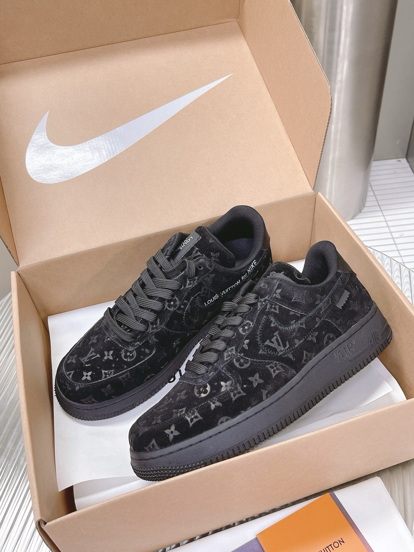 SNEAKERS AIR FORCE 1 X LOUIS VUITTON NOIR